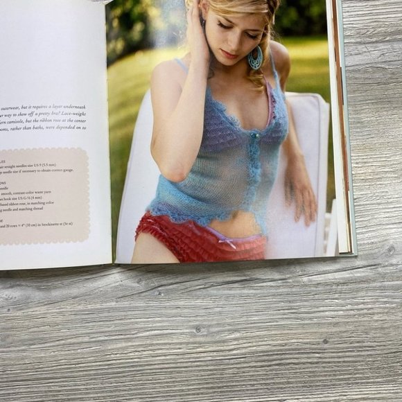 Knitting Lingerie Style Hardcover Book - Picture 8 of 11